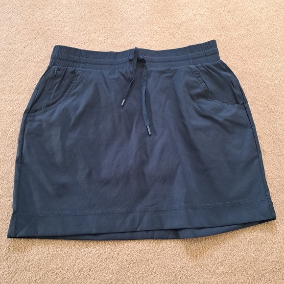 NWOT Pacific Trail Blue Skort Women's Small Stretch Skirt With Shorts - Picture 3 of 10